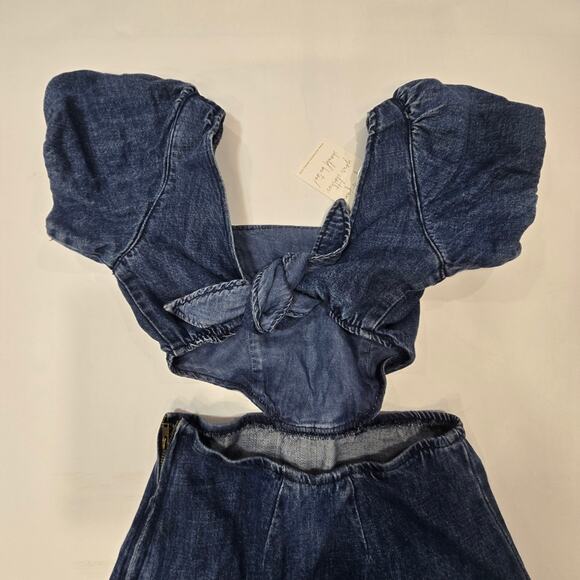 Show Me Your Mumu City Cut Out Dress in Deep End - Picture 9 of 13